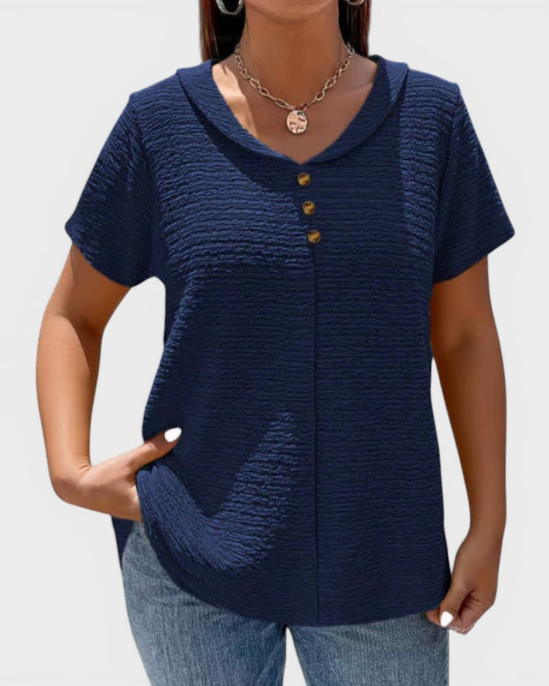 Ana | Camiseta con cuello Peter Pan