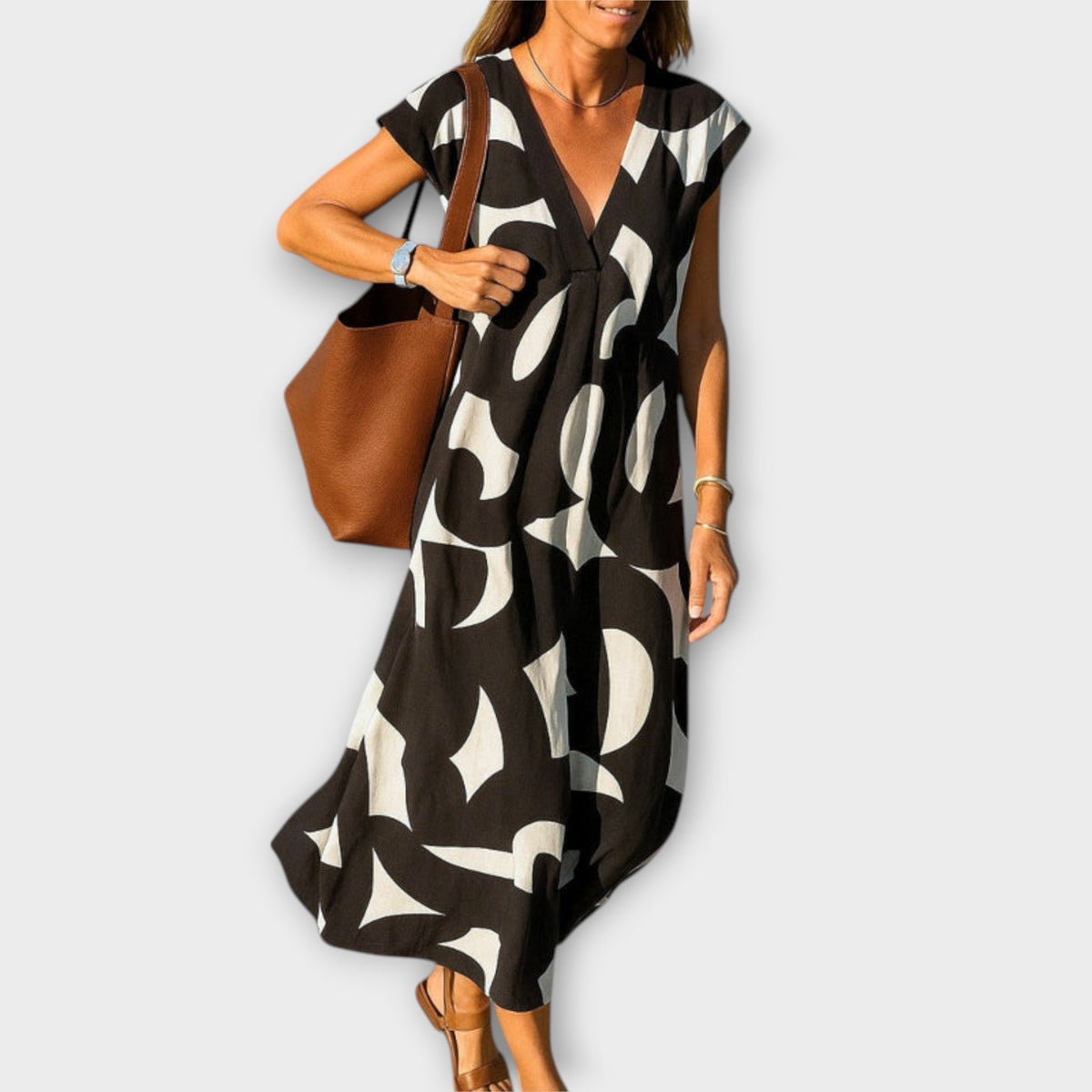 Linae – Vestido Lagana con escote en V