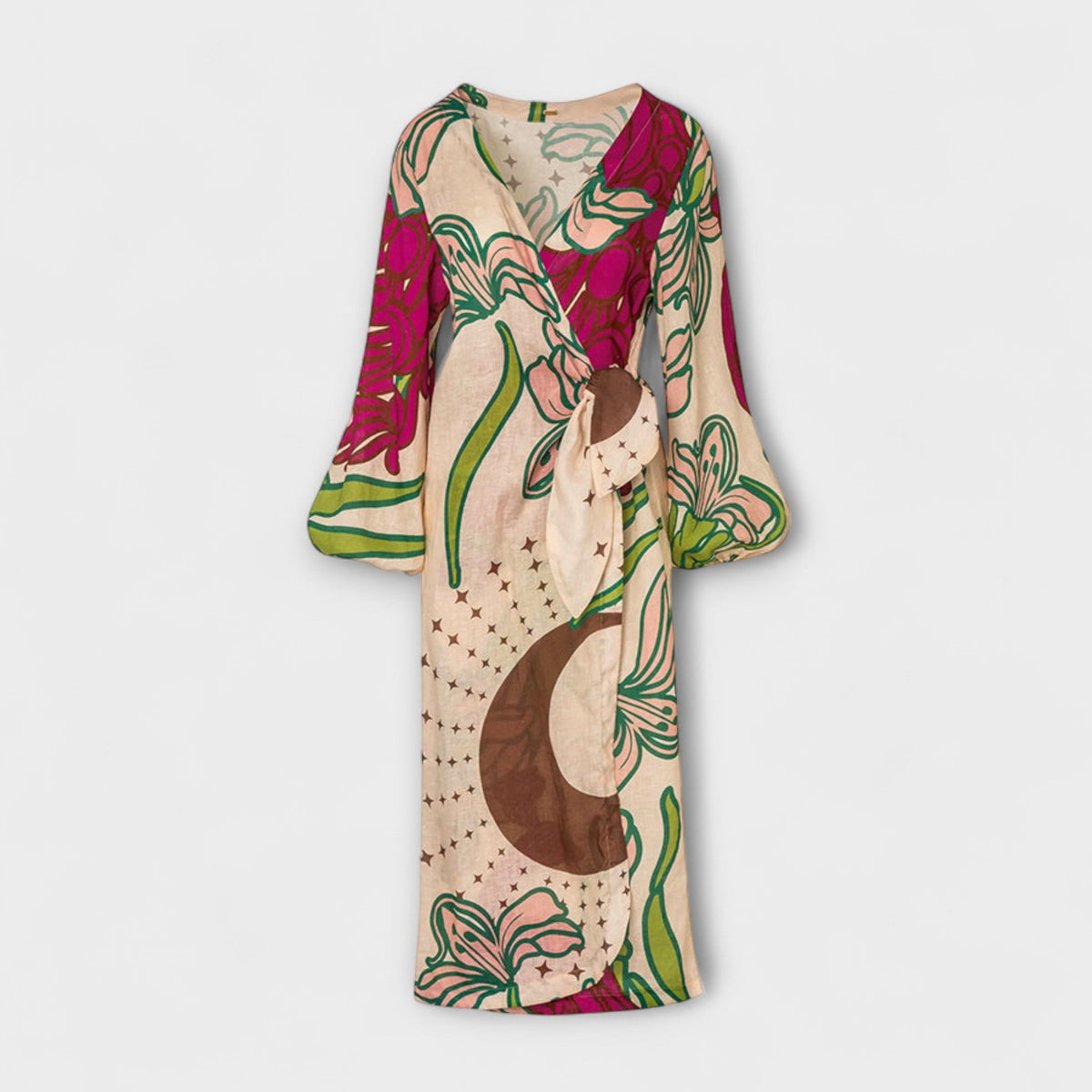 Tracey - Vestido maxi con cintura