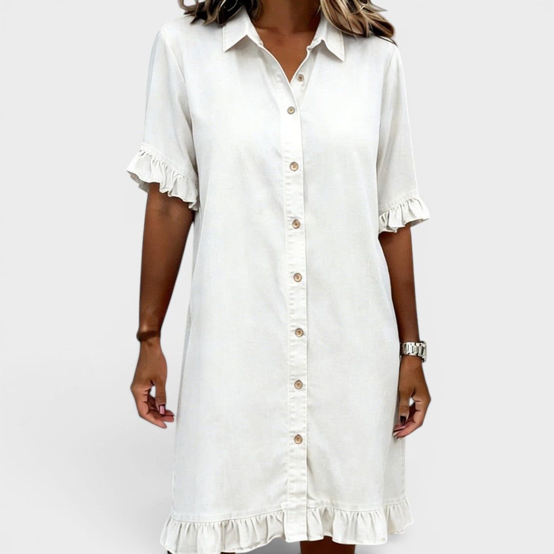Camille™ | Vestido elegante de denim