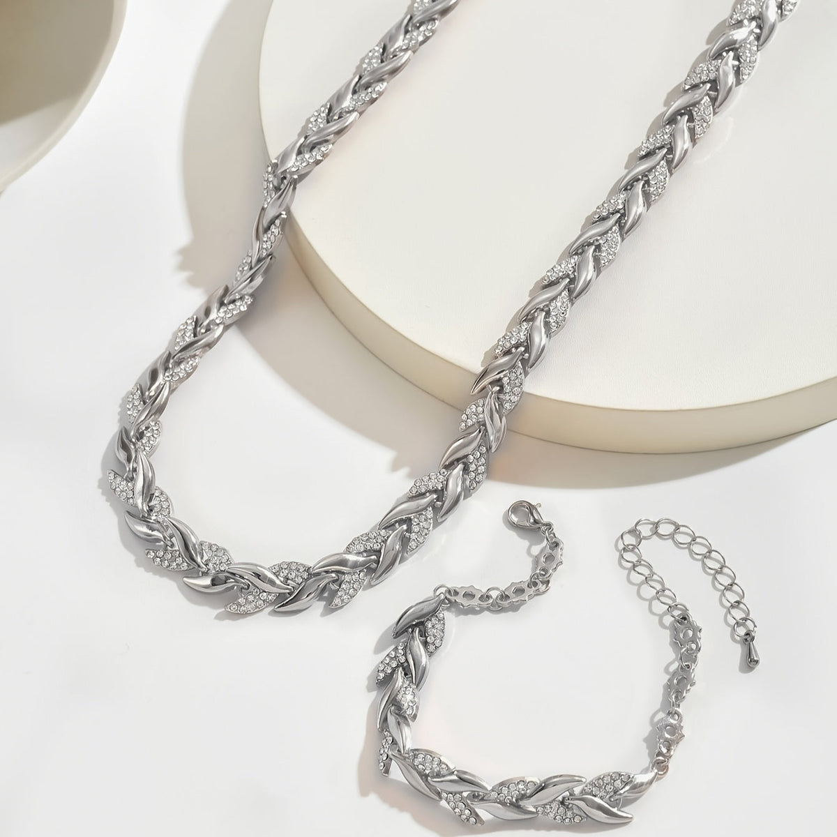 Aurora™ | Conjunto de collar y pulsera hechos a mano