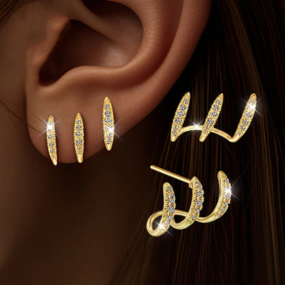 Flora™ | Pendiente Triple Elegante