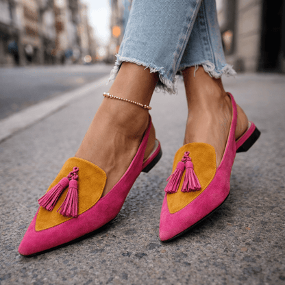 Elvira™ | Sandalias con Correas y Borlas