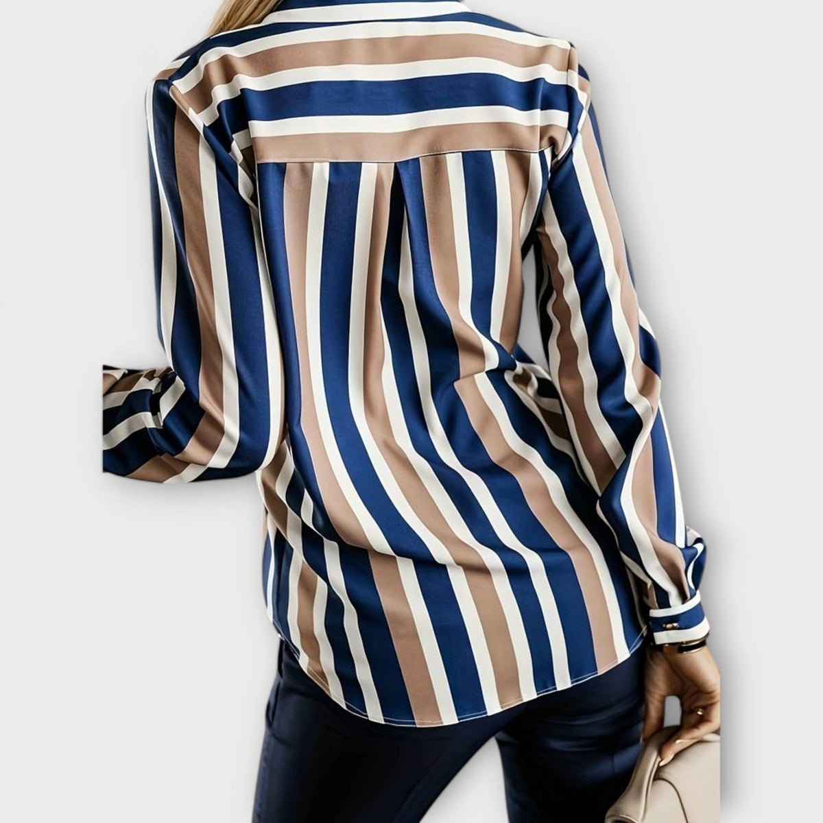 Emily - blusa casual y cómoda a rayas