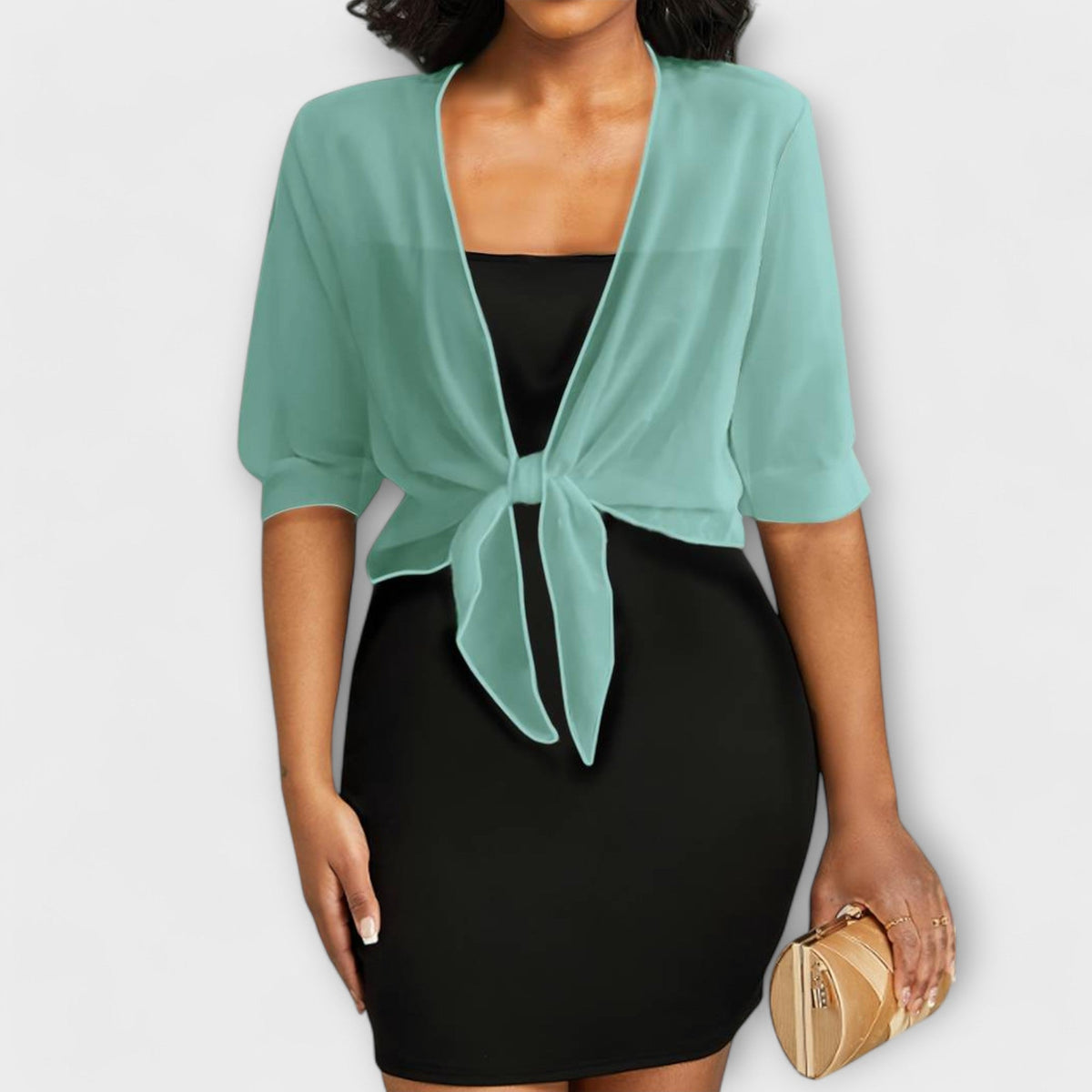 Olivia - Blusa con escote abierto