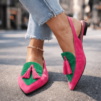 Elvira™ | Sandalias con Correas y Borlas