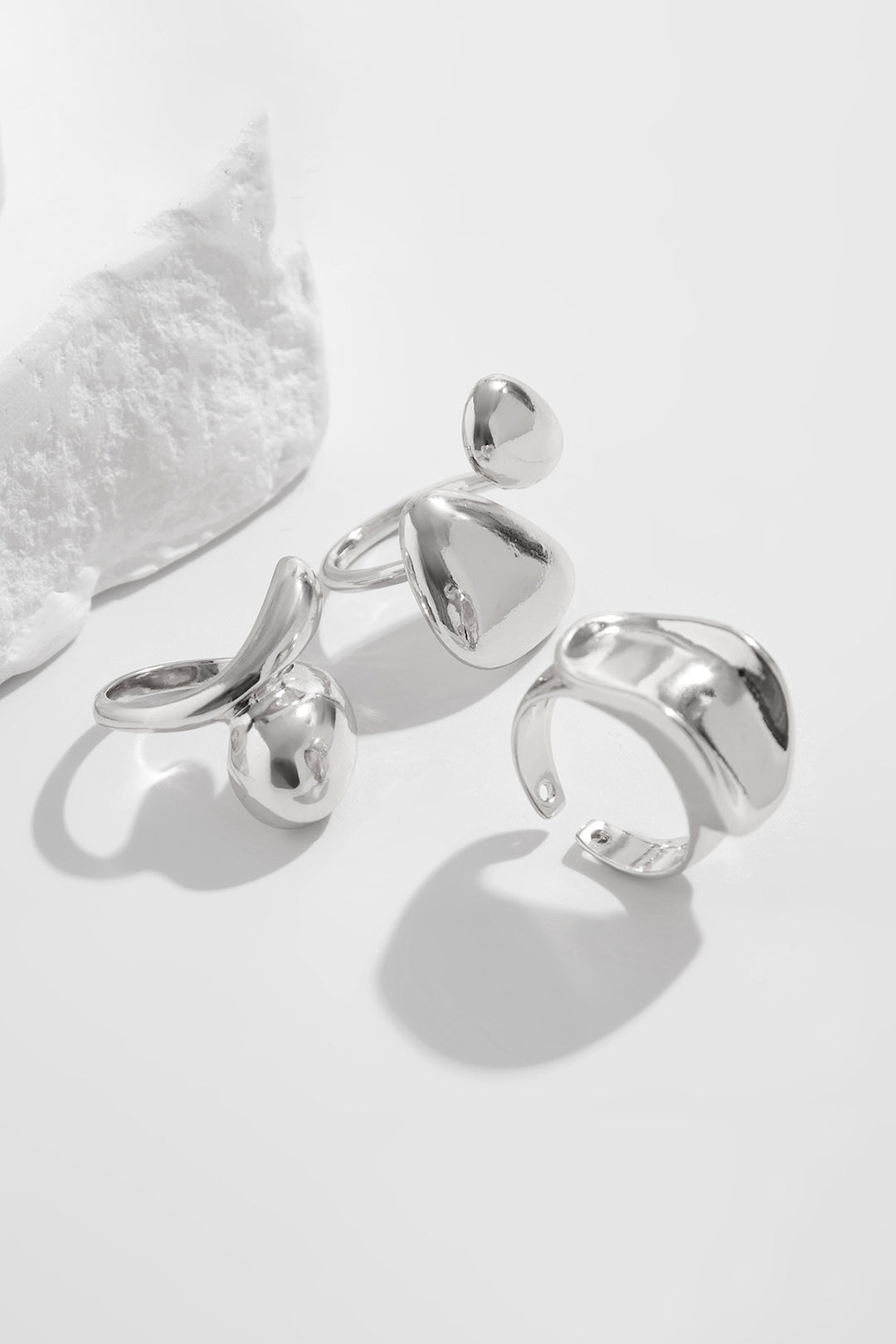 Anillos de Metal Irregulares