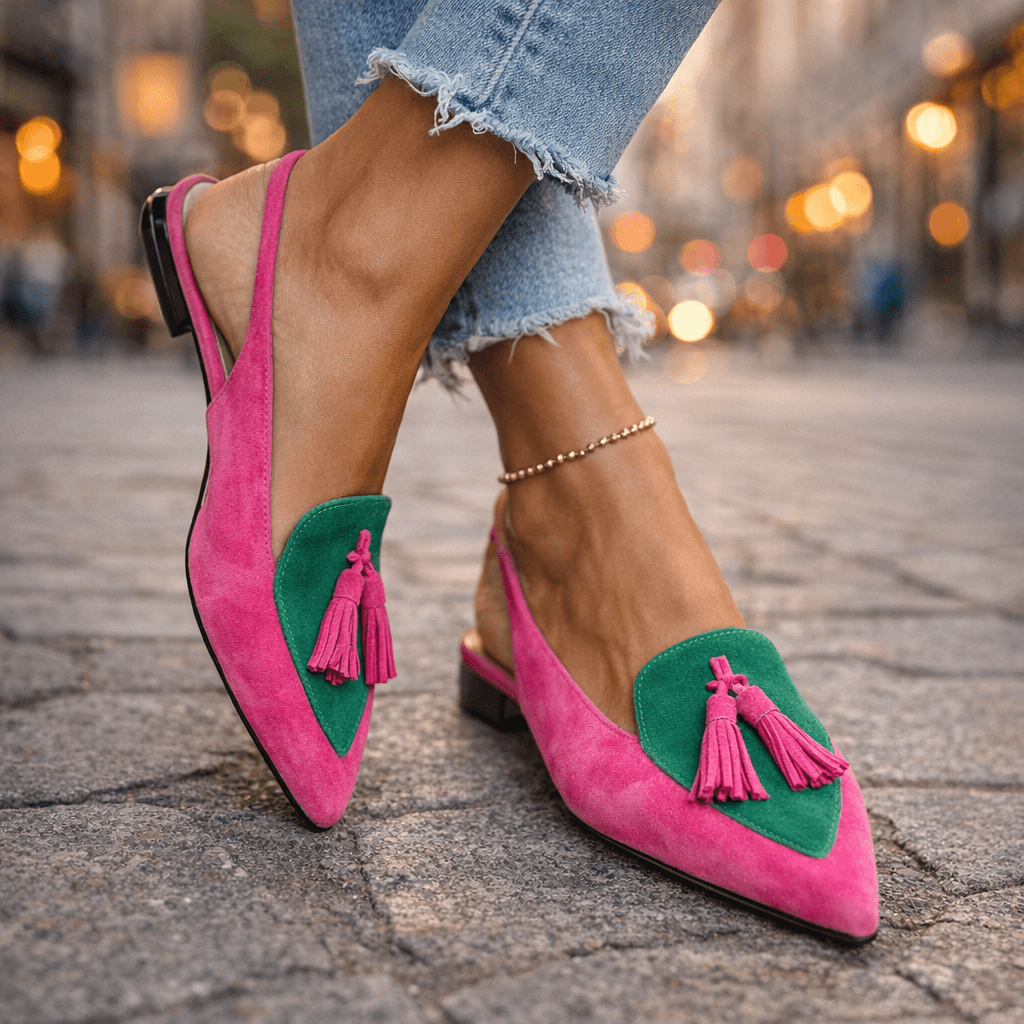 Elvira™ | Sandalias con Correas y Borlas