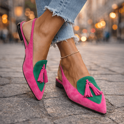 Elvira™ | Sandalias con Correas y Borlas