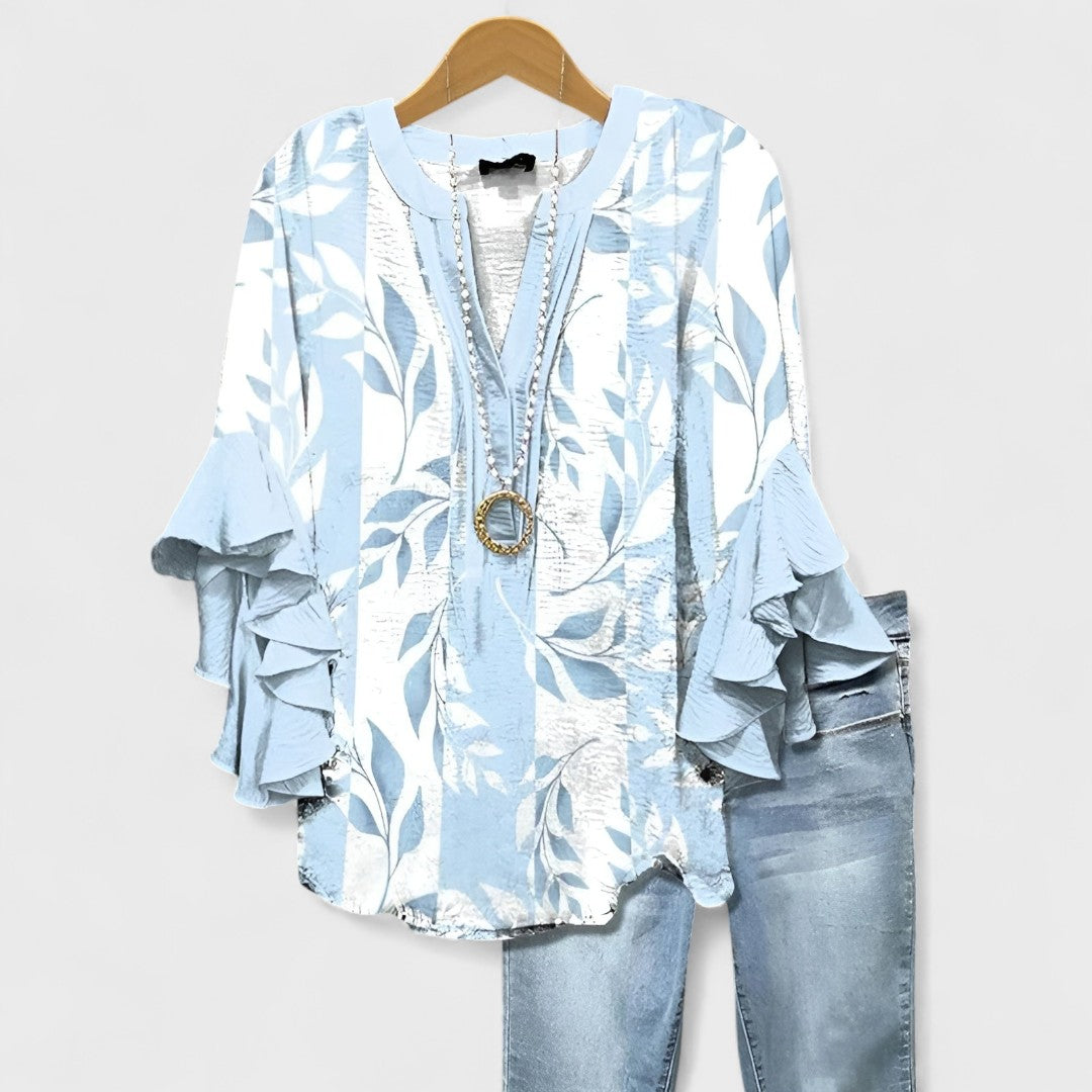 Elisabet - Blusa de verano ajustable
