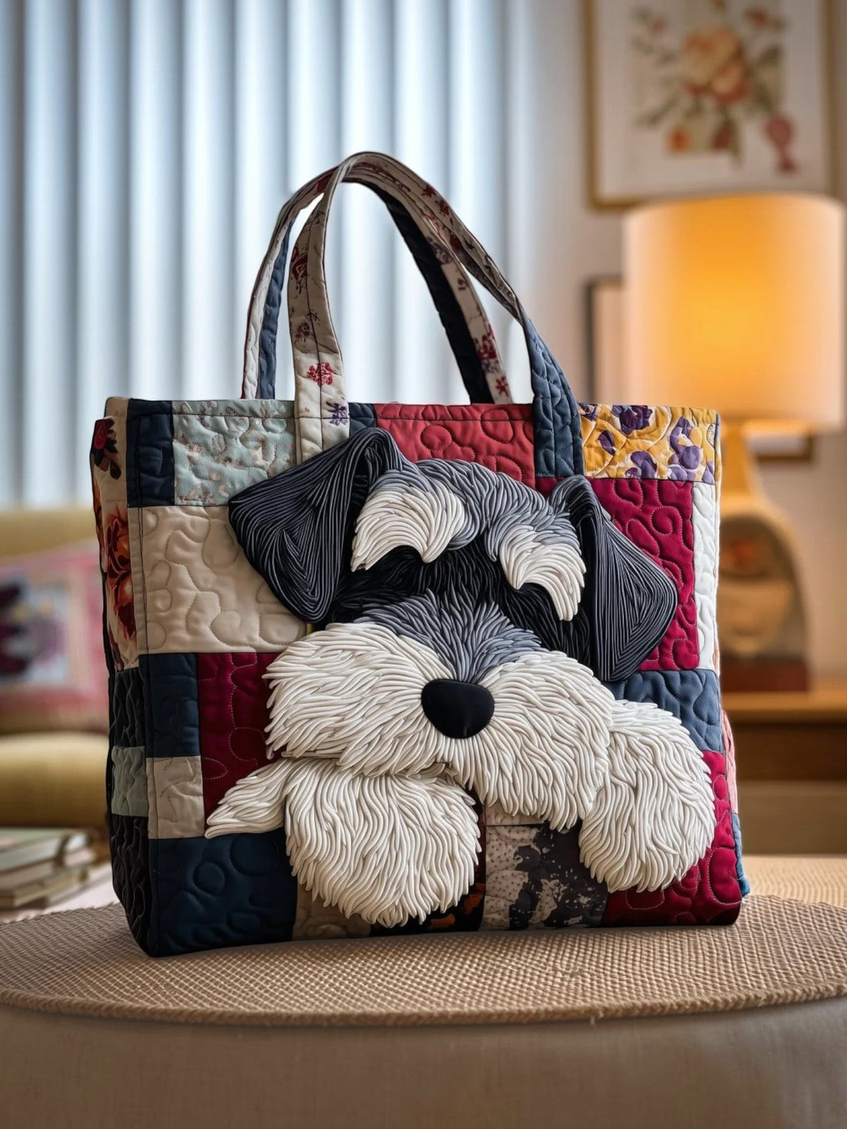 Schnauzer | Bolso Artesanal Acolchado
