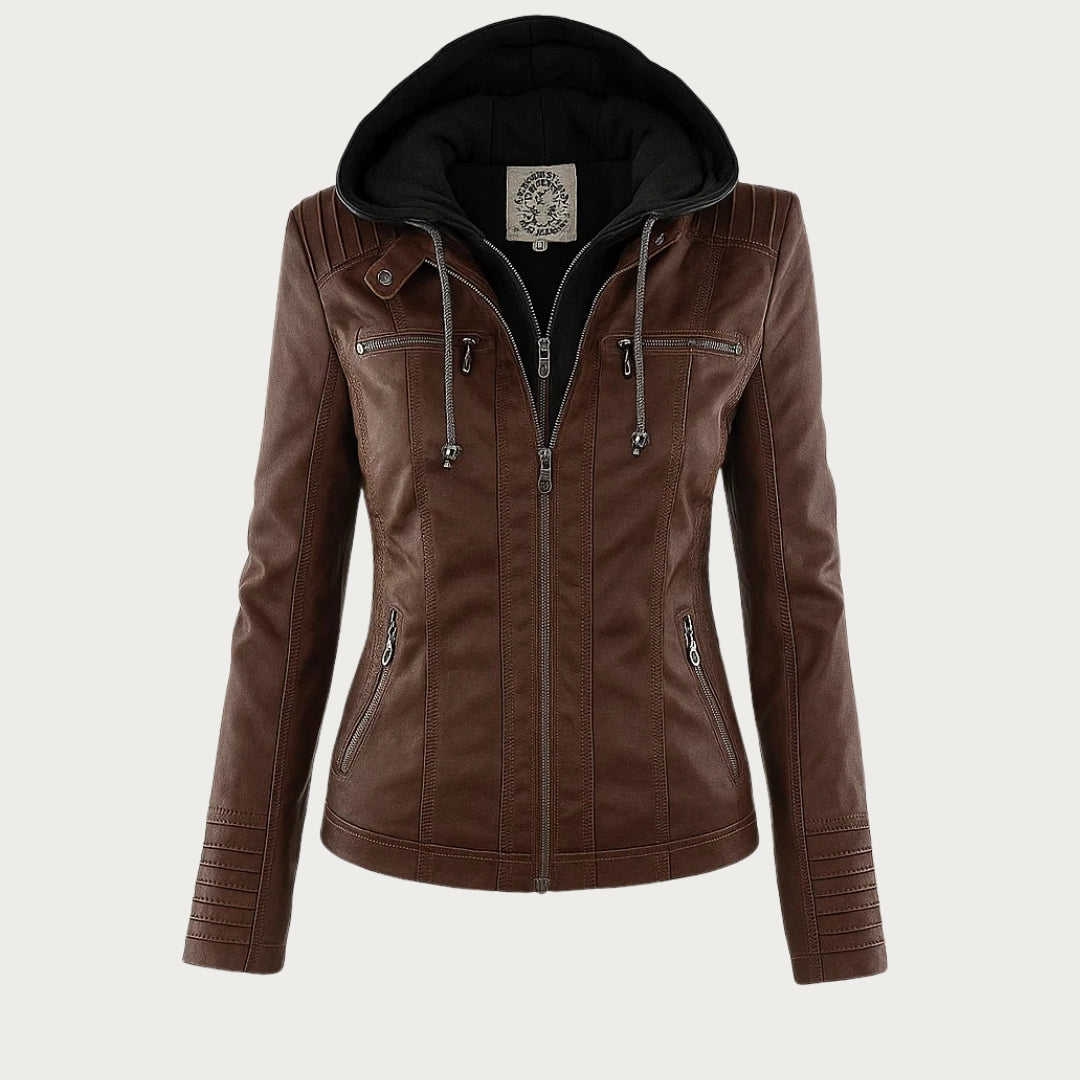 Laurina™ | Chaqueta de piel robusta y elegante