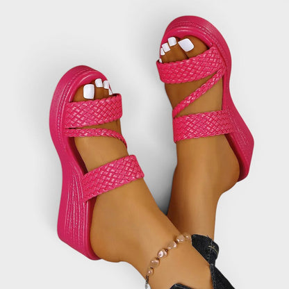 Simone | Sandalias con plataforma cómodas