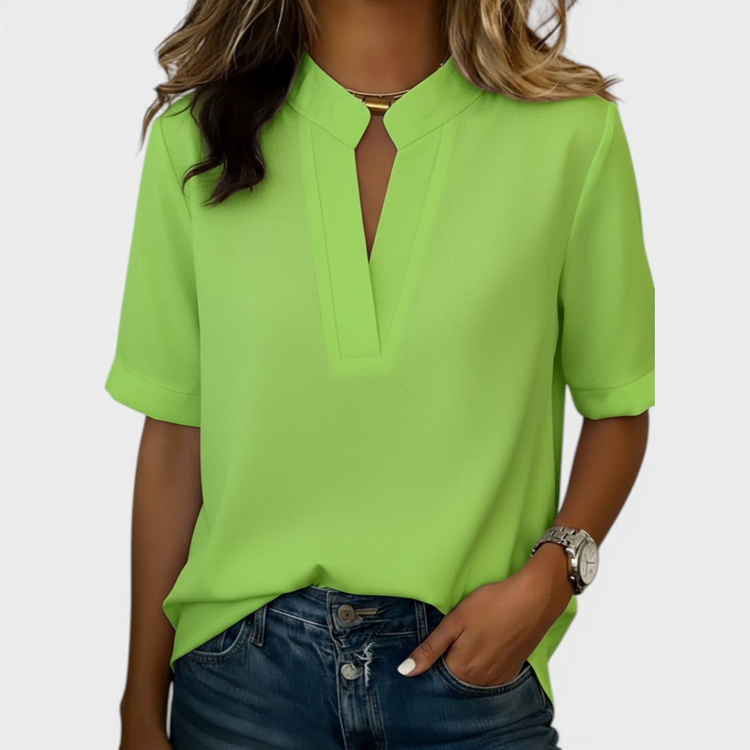 Lea | Blusa ligera con escote en V