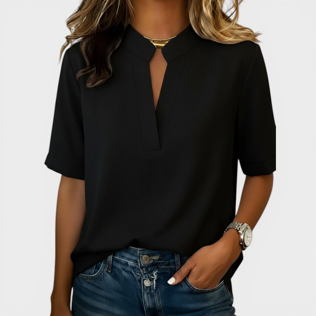 Lea | Blusa ligera con escote en V