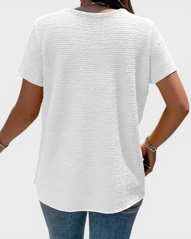 Ana | Camiseta con cuello Peter Pan