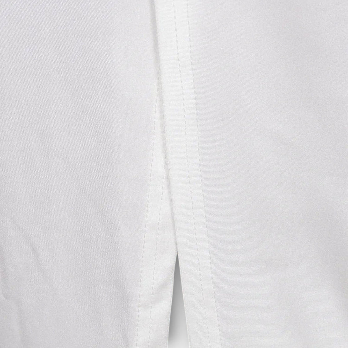 Selah - Vestidos blancos de manga larga y escote en la cintura con acentos de piedras