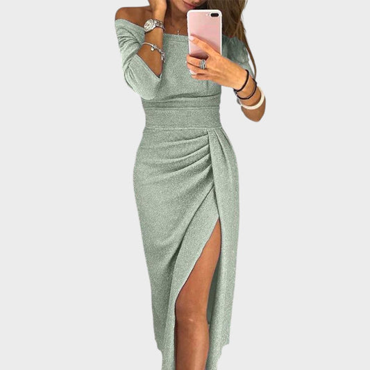 Mila - Vestido de Gala Sin Tirantes