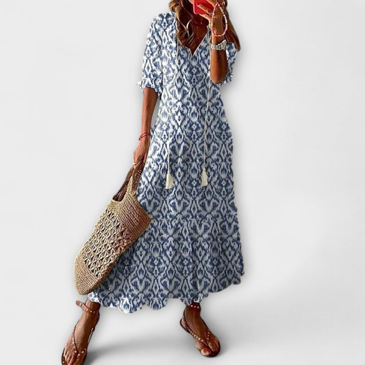 Anna – Vestido de verano boho para mujeres con una silueta relajada