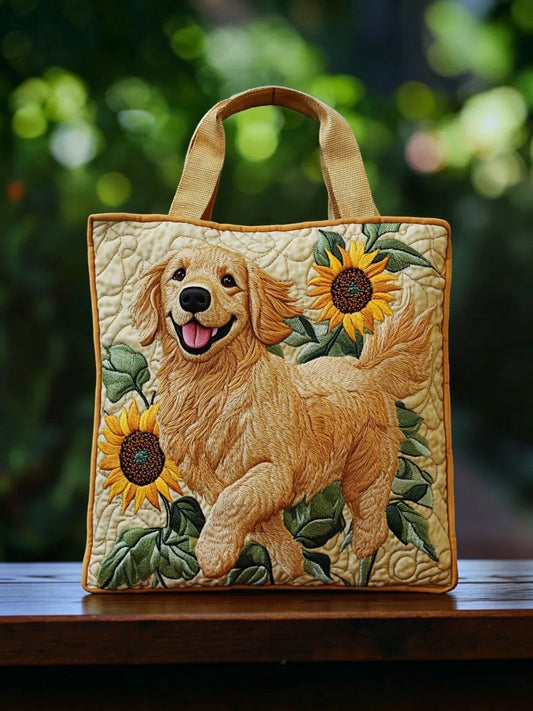 Golden Retriever | Bolso Artesanal Acolchado