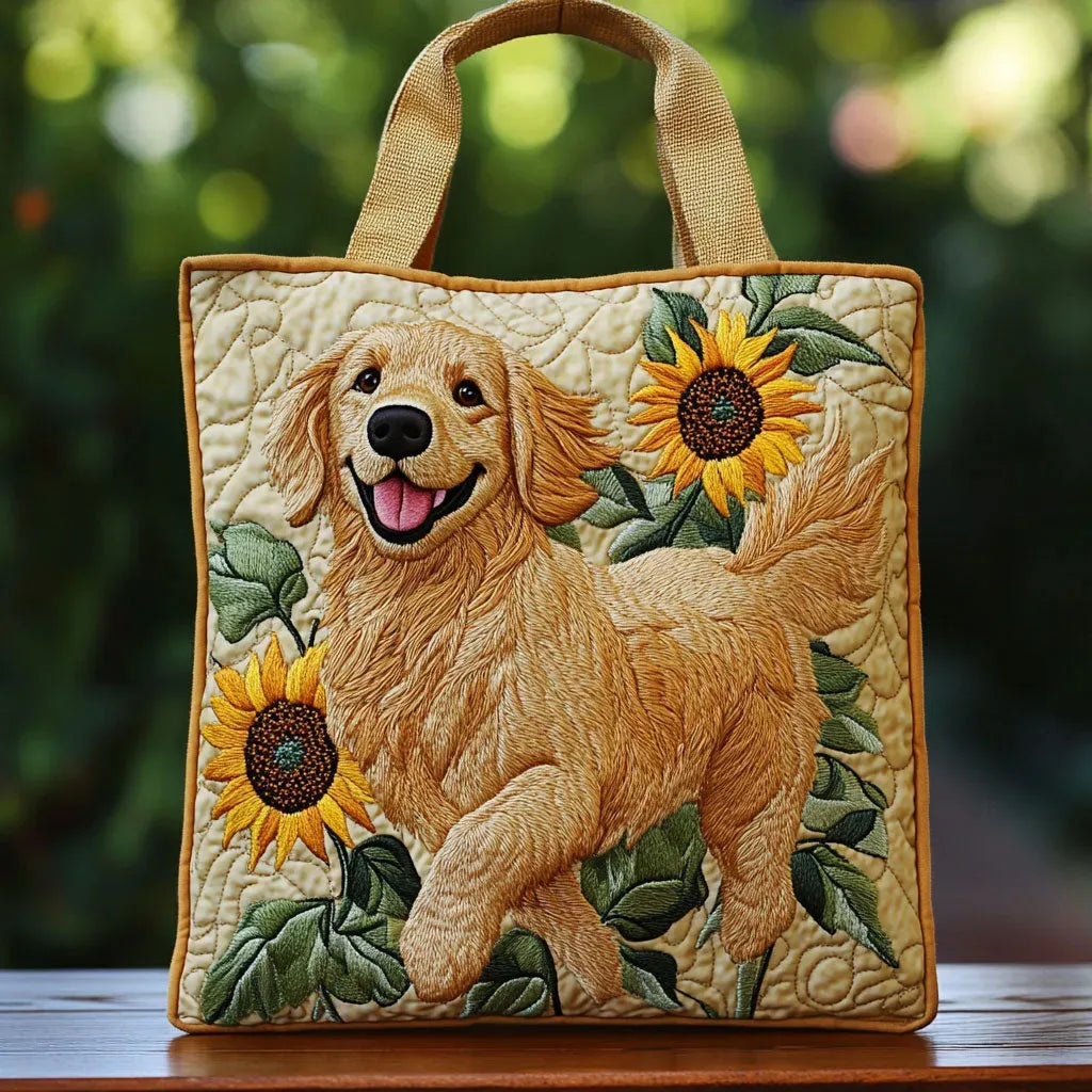 Golden Retriever | Bolso Artesanal Acolchado