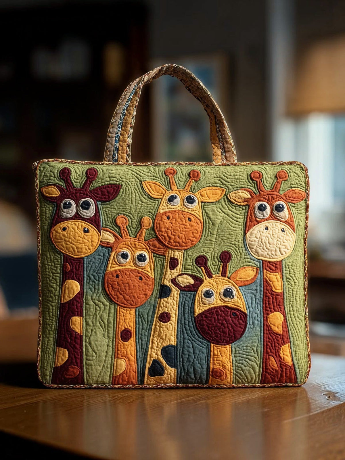 Jirafa | Bolso Artesanal Acolchado