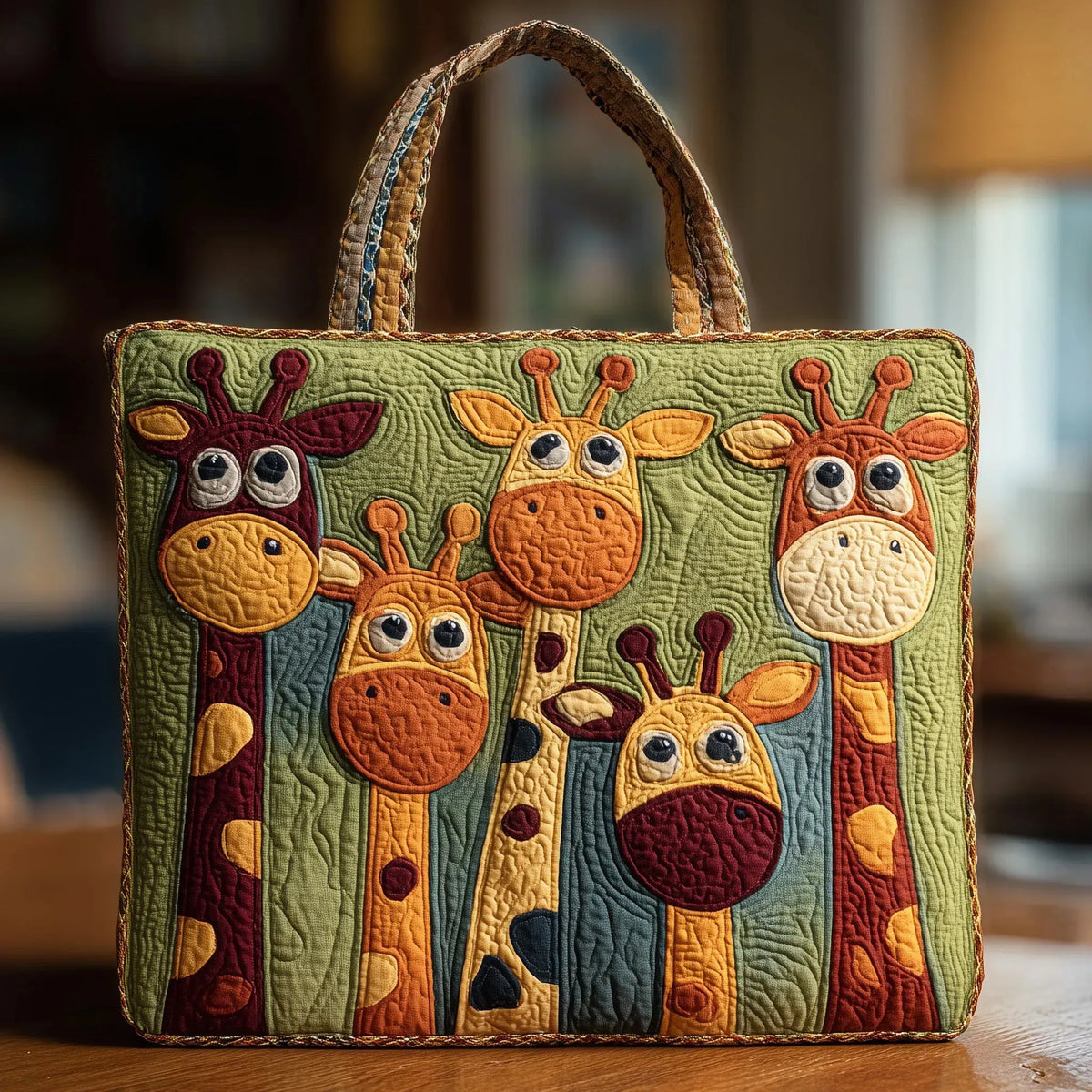 Jirafa | Bolso Artesanal Acolchado