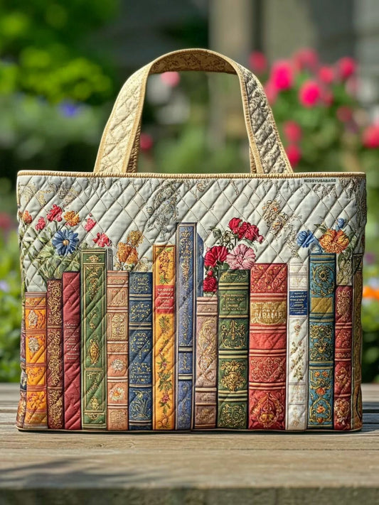 Biblioteca Encantada | Bolso Artesanal Acolchado