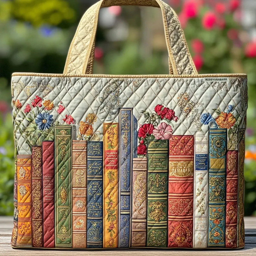 Biblioteca Encantada | Bolso Artesanal Acolchado