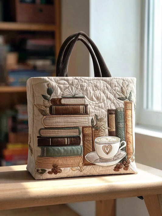 Capítulo Café | Bolso Artesanal Acolchado