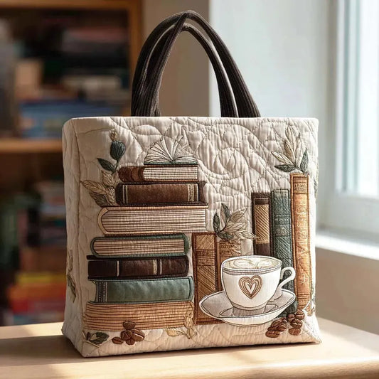 Capítulo Café | Bolso Artesanal Acolchado