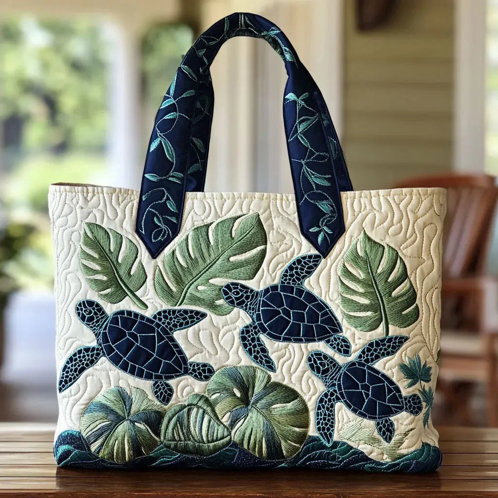 Tortuga Marina | Bolso Artesanal Acolchado
