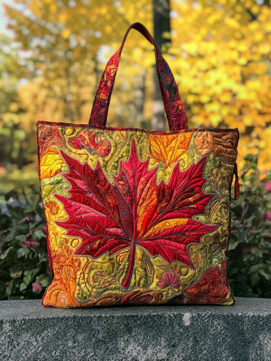 Arce al Atardecer | Bolso Artesanal Acolchado