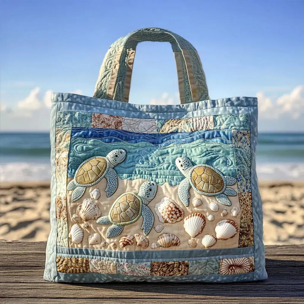 Tortugas Marinas | Bolso Artesanal Acolchado