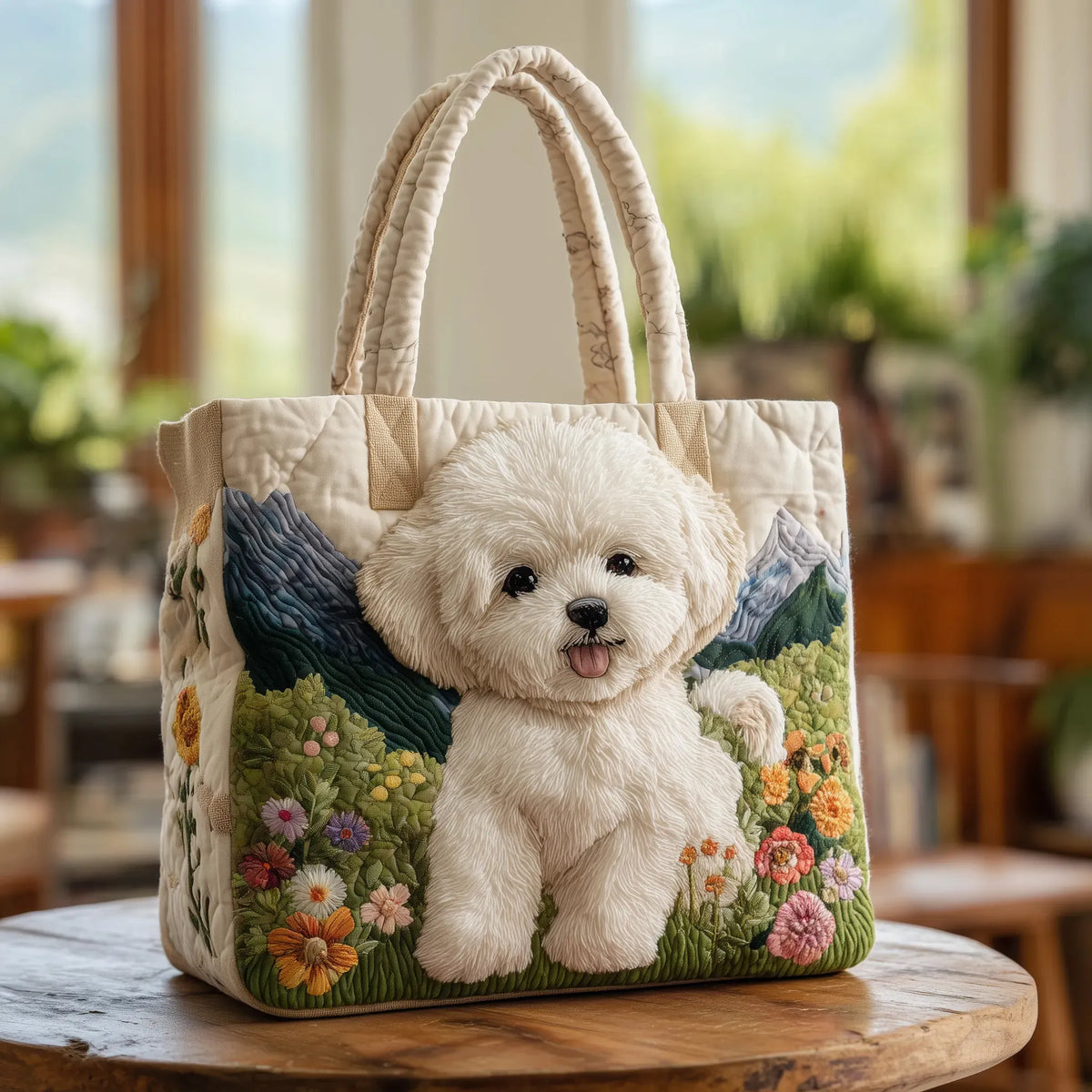 Perro Encantado | Bolso Artesanal Acolchado
