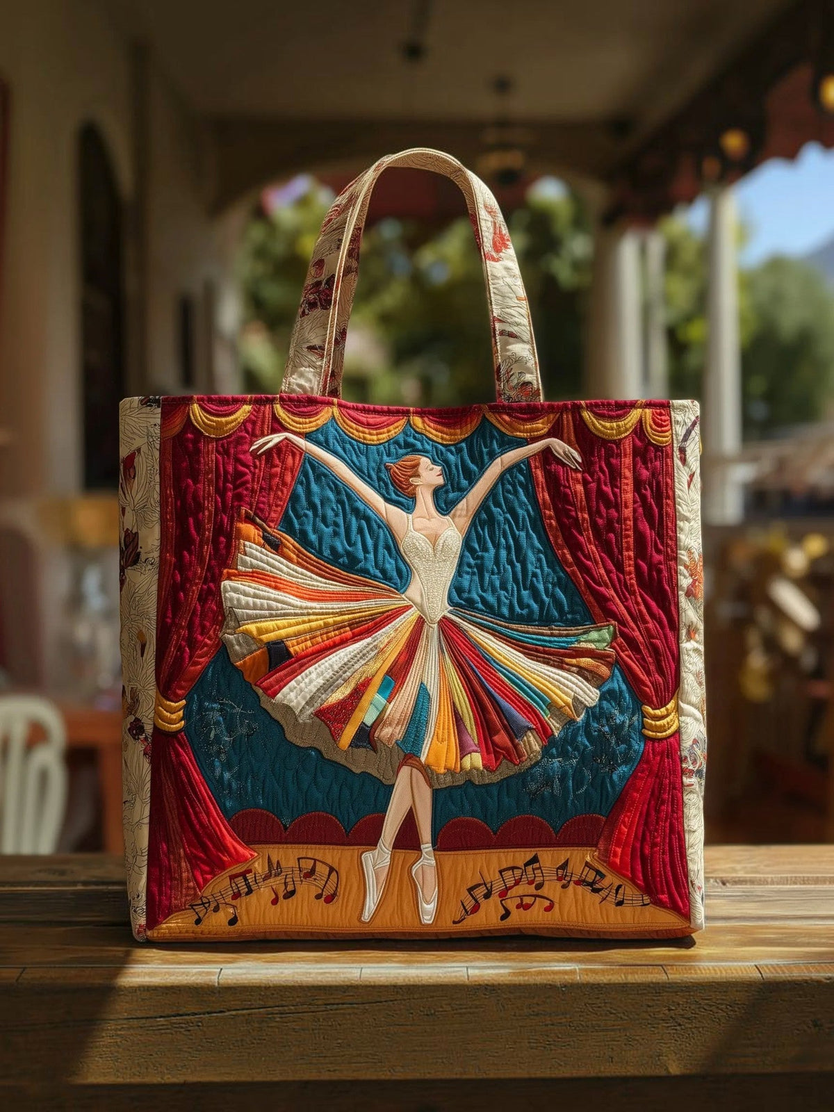 Bailarina Elegante | Bolso Artesanal Acolchado