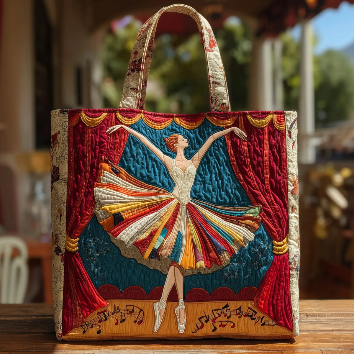 Bailarina Elegante | Bolso Artesanal Acolchado