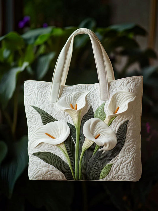 Lirios | Bolso Artesanal Acolchado