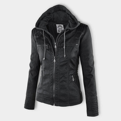 Laurina™ | Chaqueta de piel robusta y elegante