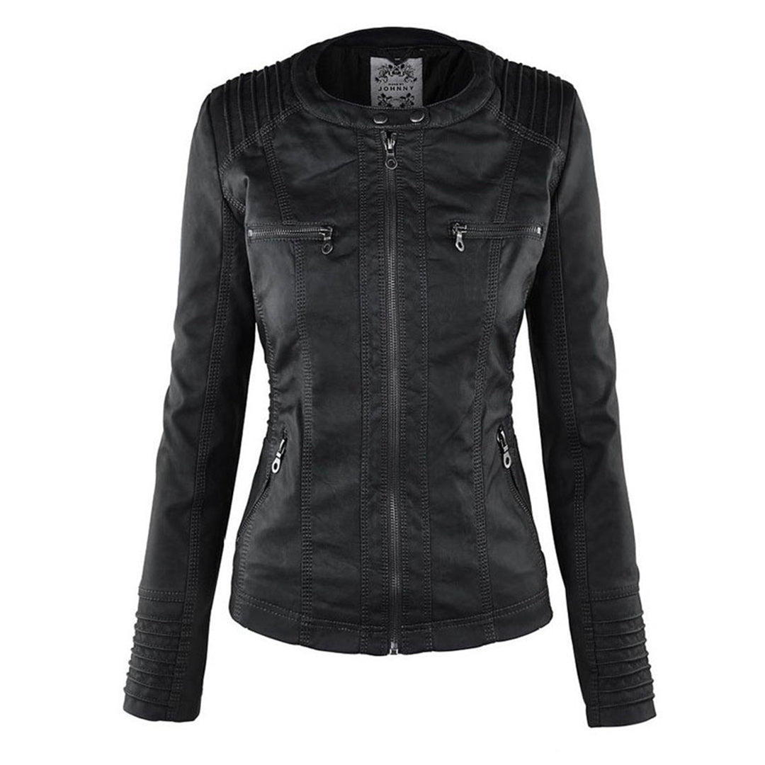 Laurina™ | Chaqueta de piel robusta y elegante