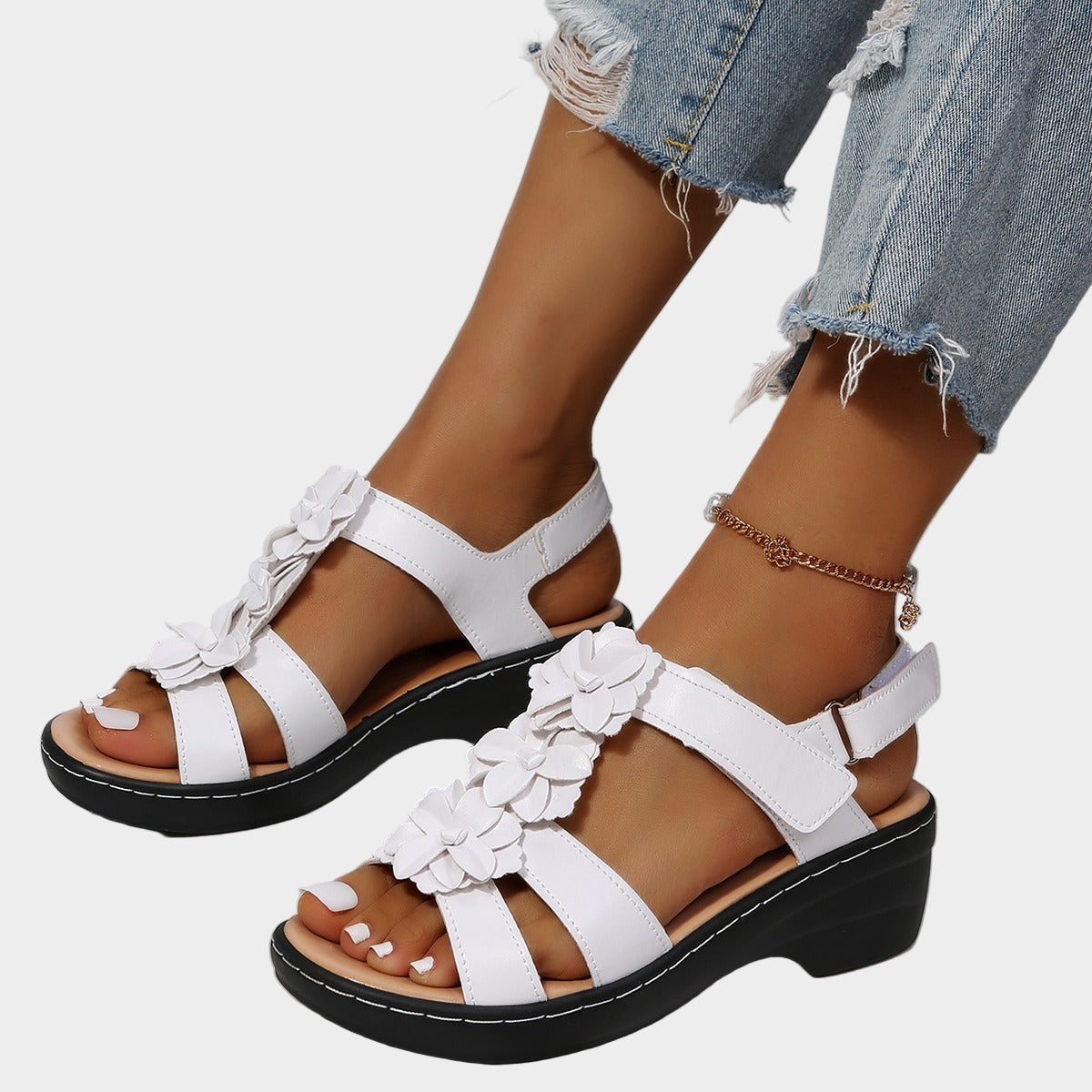 Sandalias Burdeos – ortopédicas