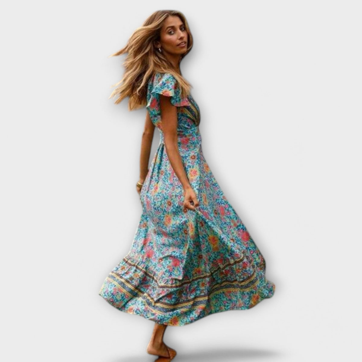 Vestido Maxi Boho Shylin