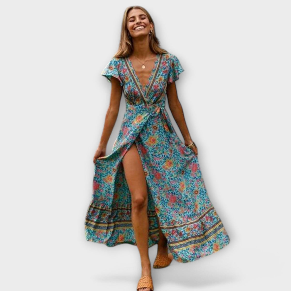 Vestido Maxi Boho Shylin