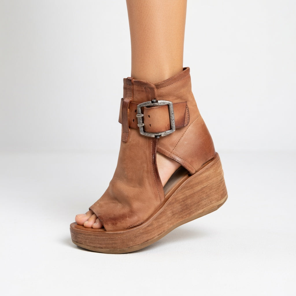Camille™ | Botines elegantes abiertos