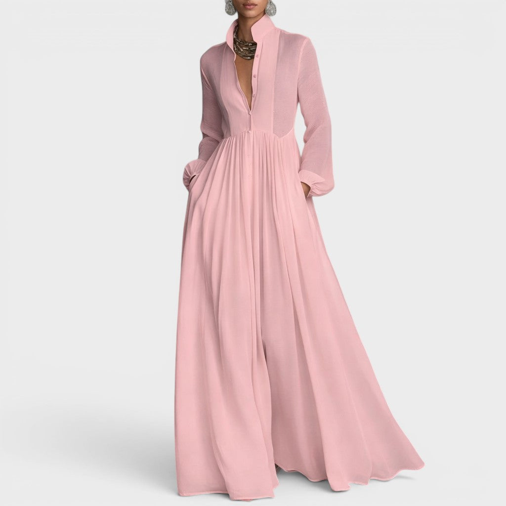 Inès™ | Vestido largo fluido
