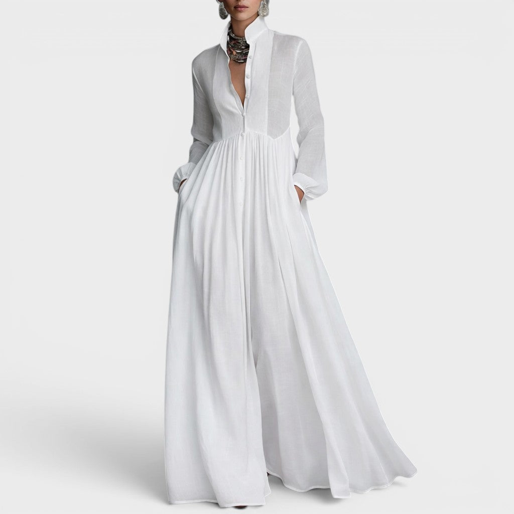 Inès™ | Vestido largo fluido