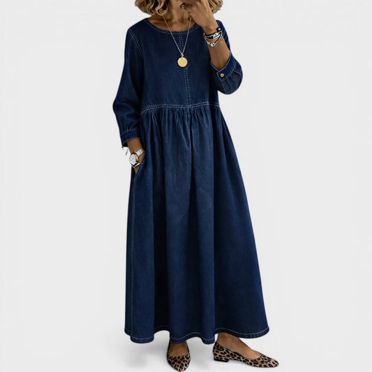Mila | Vestido de denim elegante