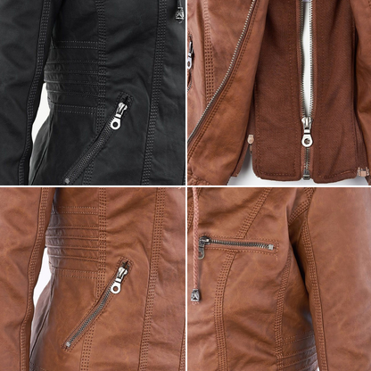 Laurina™ | Chaqueta de piel robusta y elegante