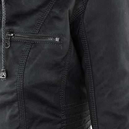 Laurina™ | Chaqueta de piel robusta y elegante