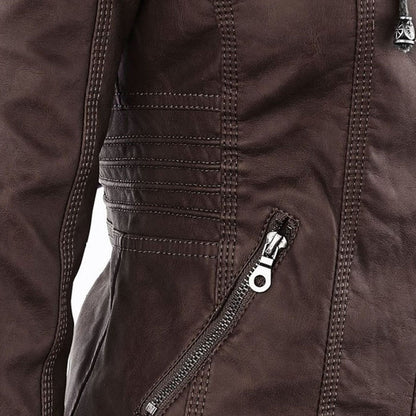 Laurina™ | Chaqueta de piel robusta y elegante